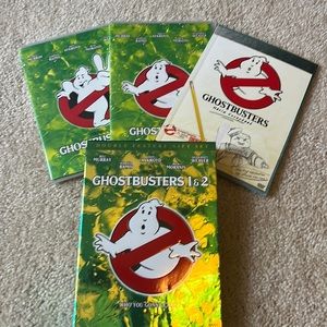 Ghostbusters 1&2 gift set (dvd)with scrapbook